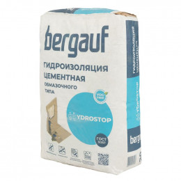 Гидроизоляция цементная Bergauf Hydrostop, 20 кг