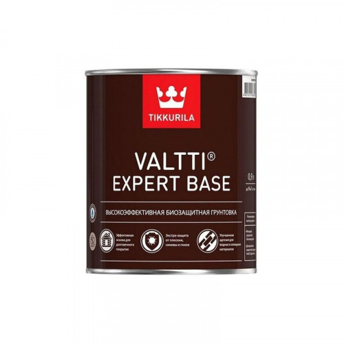 Грунт для дерева Tikkurila VALTTI EXPERT BASE, бесцветный, 0,9л