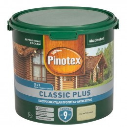 Декоративно-защитное средство для дерева Pinotex Classic Plus 3в1 ель натуральная 2,5 л