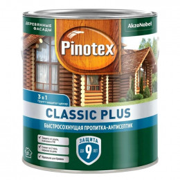 Декоративно-защитное средство для дерева Pinotex Classic Plus 3в1 палисандр 2,5 л