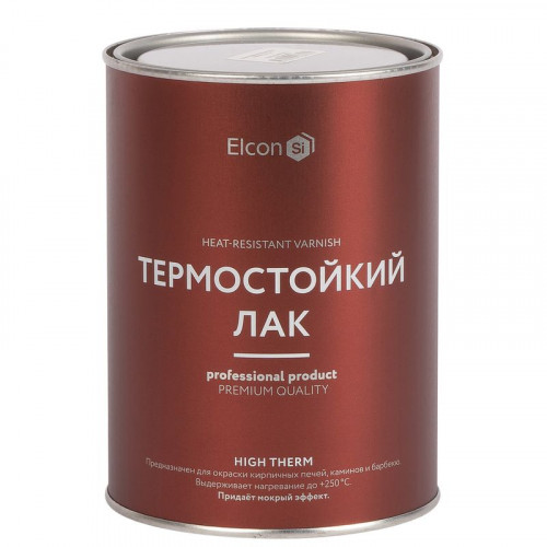 Лак термостойкий (до +250°С) Elcon 0,7кг