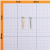 Дюбель-гвоздь Европартнер потайная манжета 5x30 мм 10 шт/уп
