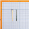 Дюбель-гвоздь Европартнер грибовидная манжета 6x60 мм 10 шт/уп