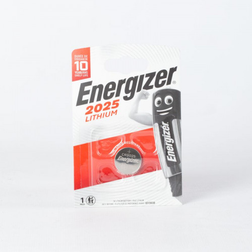 Батарейка литиевая Energizer Lithium CR2025 - 1 шт в блистере