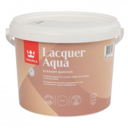 Лак интерьерный Tikkurila Lacquer Aqua матовый 2,7 л