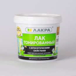 Лак Лакра, тонированный, Дуб 0,9 кг