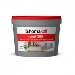 Клей-фиксатор Homakoll 286 для гибких покрытий, 5 кг