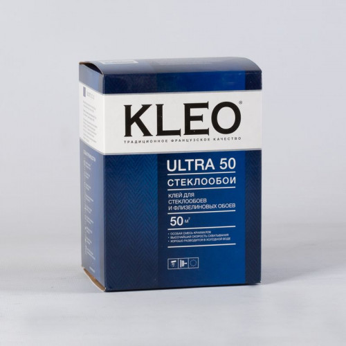 Клей обойный KLEO ULTRA для стеклообоев и флизелиновых обоев 500 г