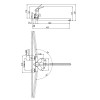 Смеситель для ванны Cersanit Flavis 64093 с длинным изливом