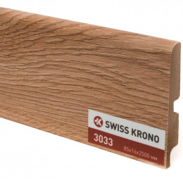 Плинтус Kronopol P85 3033 Livorno Oak 2500х85х16 мм