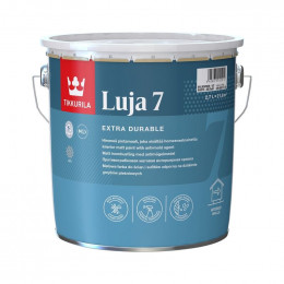 Краска для влажных помещениий Tikkurila Luja Extra белая матовая 2,7 л