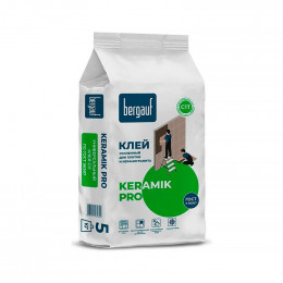 Клей для плитки Bergauf Keramik Pro С1Т, 5 кг