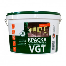 Краска VGT ВДАК 1180 белая база А 15 кг