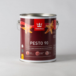 Эмаль алкидная Tikkurila Pesto 90 база С высокоглянцевая 2,7 л