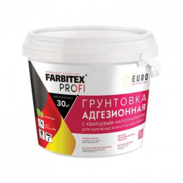 Грунтовка адгезионная FARBITEX PROFI для декоративных покрытий с кварцевым наполнителем 5 кг