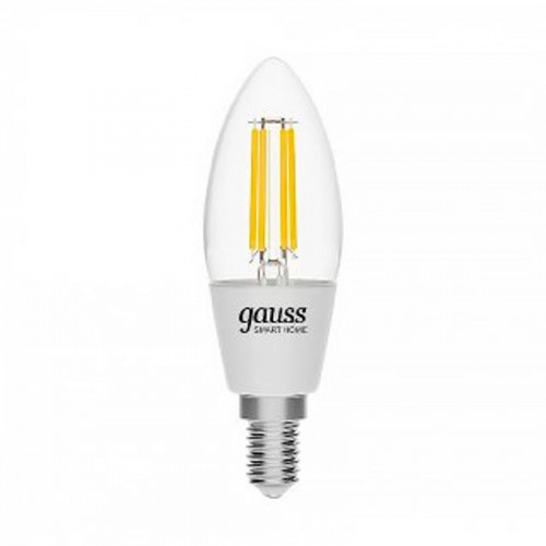 Лампа умная Gauss Smart Home Filament 4,5Вт E14 2000-6500К