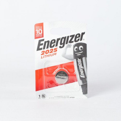 Батарейка литиевая Energizer Lithium CR2025 - 1 шт в блистере