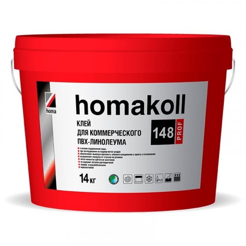 Клей Homakoll 148 Prof, 14кг