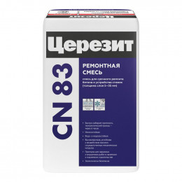 Ремонтная смесь для бетона Церезит CN83, 25 кг