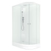 Душевая кабина Domani-Spa Delight Slim 128 L 1200*800*2180 низкий поддон, прозрачное стекло, без электрики